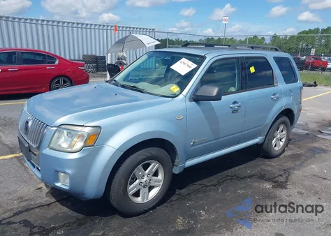 2008 Mercury Mariner Hybrid z USA, uszkodzony, nr VIN 4M2CU29H28KJ35643